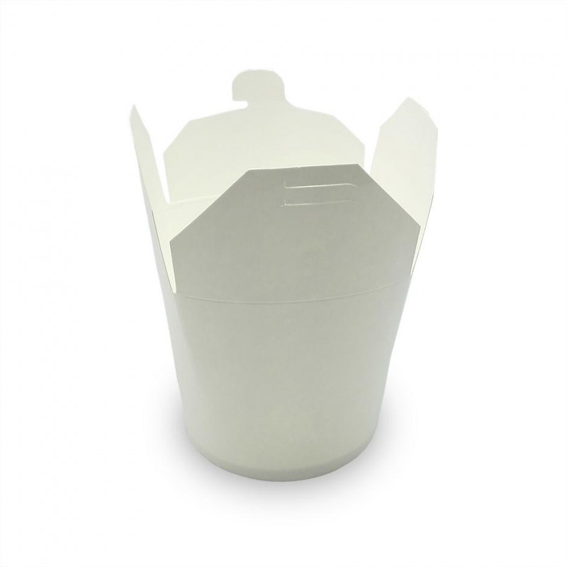 ▷ Envase Cartón Take Away Blanco 750ml | Envases Alimentarios