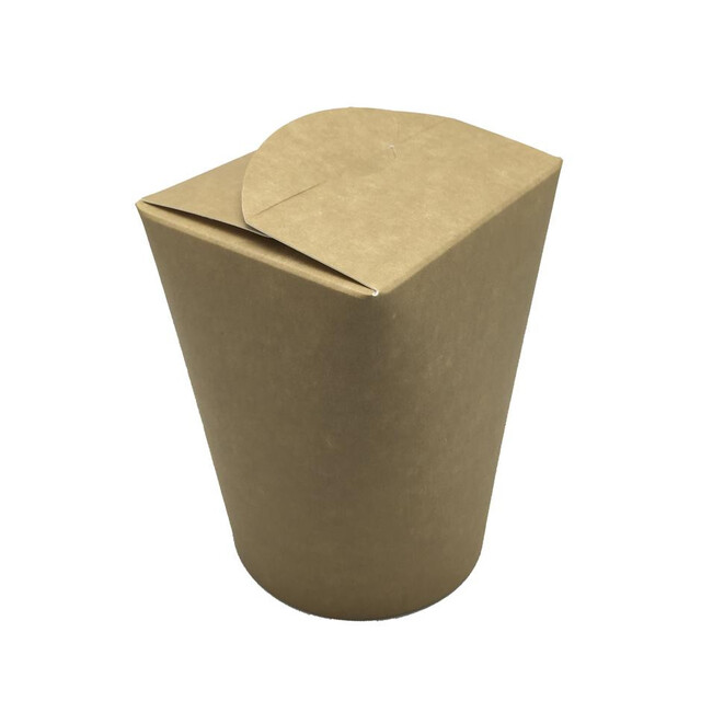 ▷ Envase Cartón Multifood Kraft Blanco 500ml | Envases Alimentarios
