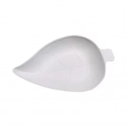 ▷ Plato Catering Caña Azúcar Forma Hoja 63x63mm | Envases Alimentarios