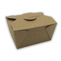 ▷ Caja Take Away Kraft 113x90x63mm | Comprar en EnvasesAlimentarios.es