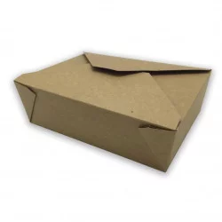 ▷ Caja Take Away Kraft 197x140x45mm | Comprar en EnvasesAlimentarios.es