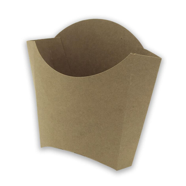 ▷ Envase Fritos Petaca Kraft 83x130x125mm | Envases Alimentarios