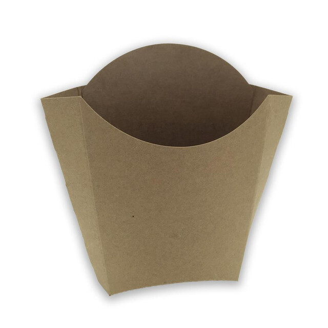 ▷ Envase Fritos Petaca Kraft 82x132x137mm | Envases Alimentarios