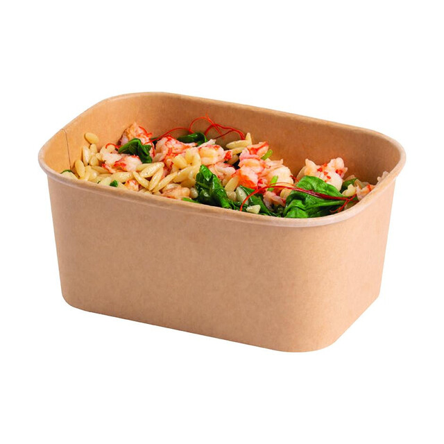▷ Envase Cartón Kraft Laminado PP 1000ml | Envases Alimentarios