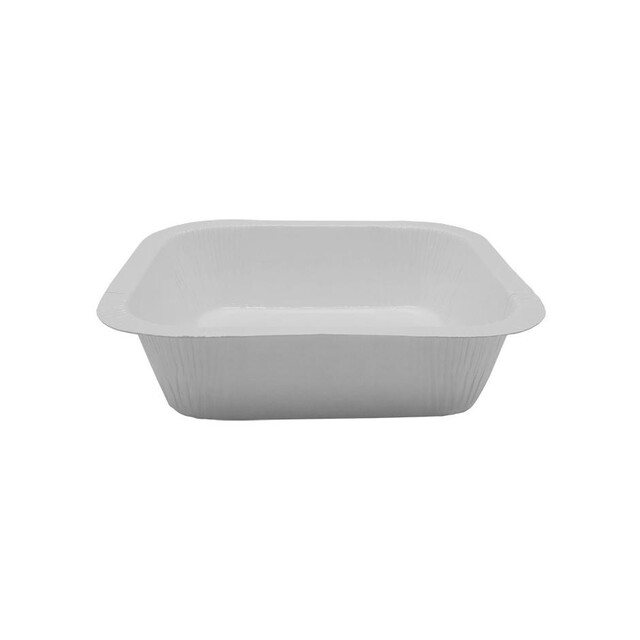 ▷ Envase Horneable Rectangular Cartón Blanco 100x100x35mm | Envases Alimentarios