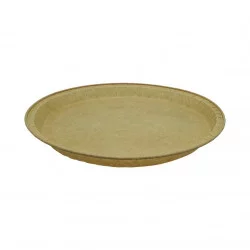 ▷ Envase Horneable Circular Cartón Kraft 175x25mm | Envases Alimentarios
