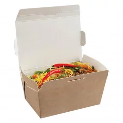 ▷ Envase Comida Llevar Cartón Kraft 700ml | Envases Alimentarios