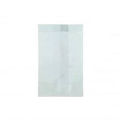 ▷ Bolsa Papel Blanca Bollería Pequeña 12+6x20cm | Envases Alimentarios