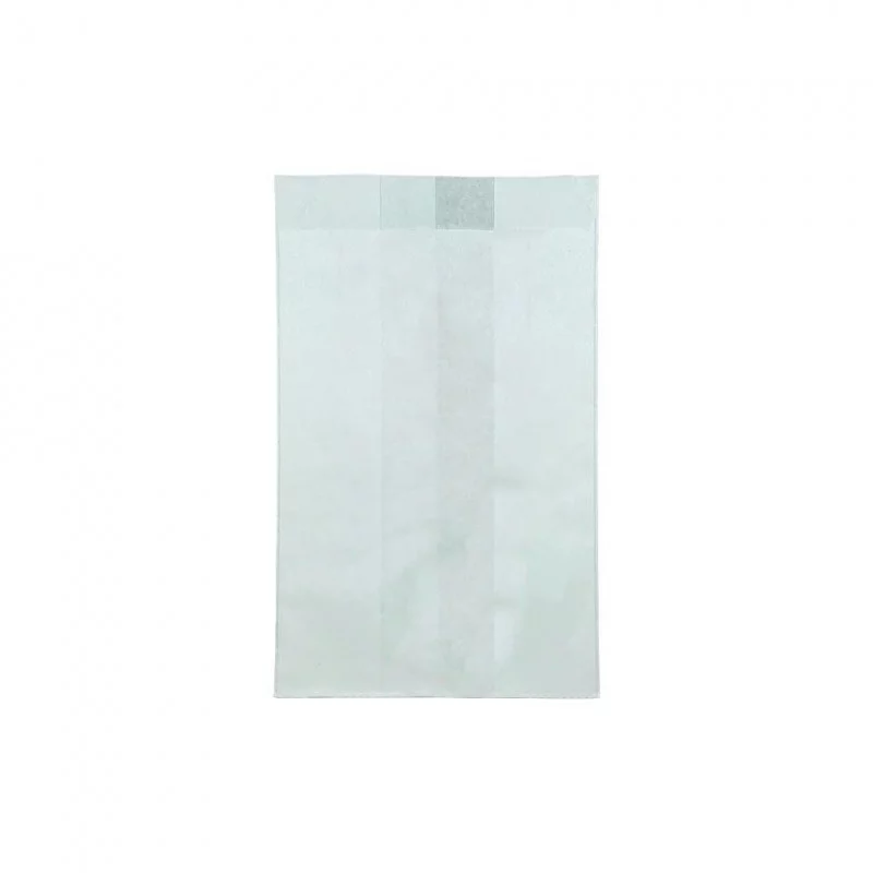 ▷ Bolsa Papel Blanca Bollería Pequeña 12+6x20cm | Envases Alimentarios