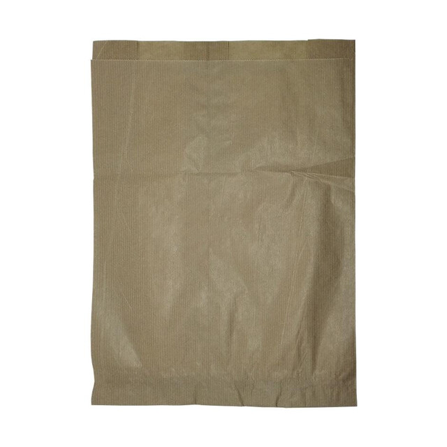 ▷ Bolsa Papel Kraft Bollería Hogaza 17+7x32cm | Envases Alimentarios