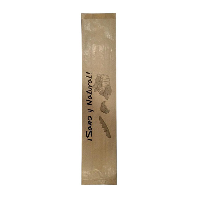 ▷ Bolsa 2 Baguettes Kraft 11+7x55cm | Envases Alimentarios