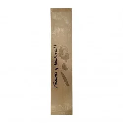 ▷ Bolsa 2 Baguettes Kraft 11+7x55cm | Envases Alimentarios