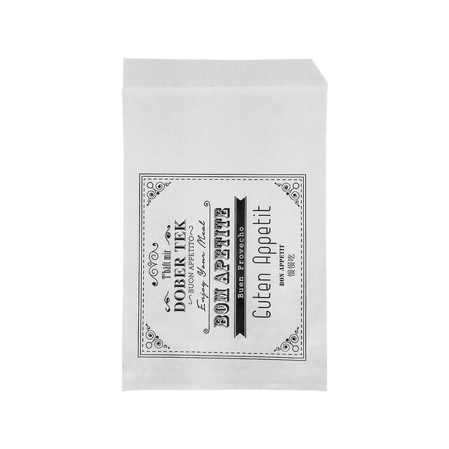 ▷ Bolsa Antigrasa Bom Apetite 12x21cm | Envases Alimentarios