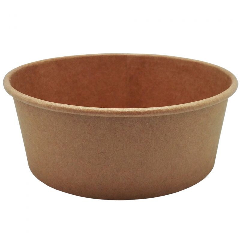 ▷ Ensalara Cartón Full Kraft 1100ml Sin Tapa | Envases Alimentarios