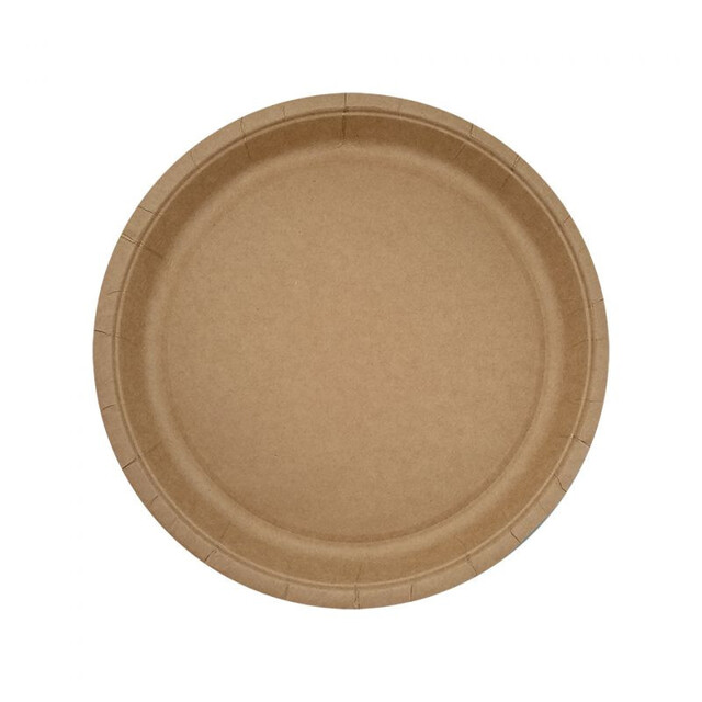 ▷ Plato de Cartón Kraft 170mm  | Comprar en EnvasesAlimentarios.es