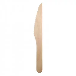 ▷ Cuchillo de Madera Encerada Standard 165mm | EnvasesAlimentarios.es