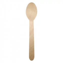 ▷ Cuchara de Madera Encerada Standard 160mm | EnvasesAlimentarios.es