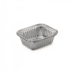 ▷ Envase Rectangular de Aluminio 470ml | EnvasesAlimentarios.es