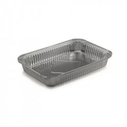 ▷ Envase Rectangular Aluminio 2380ml | EnvasesAlimentarios.es