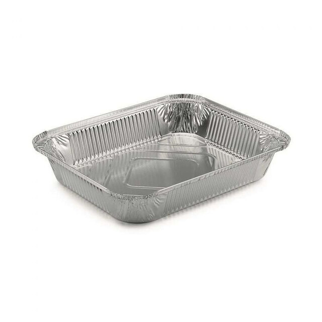 ▷ Envase Rectangular de Aluminio 3240ml | EnvasesAlimentarios.es