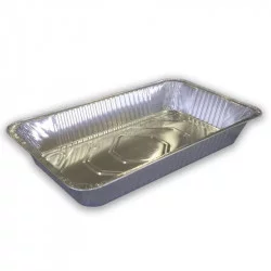 ▷ Bandeja Gastronómica Aluminio Sin Tapa 9500ml | EnvasesAlimentarios.es