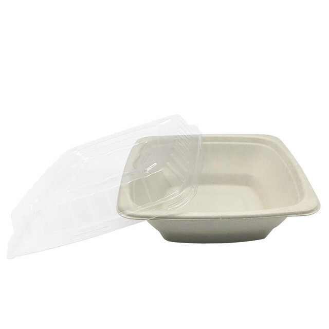 ▷ Bol Fibra de Trigo Cuadrado 720ml | Comprar en Envases Alimentarios