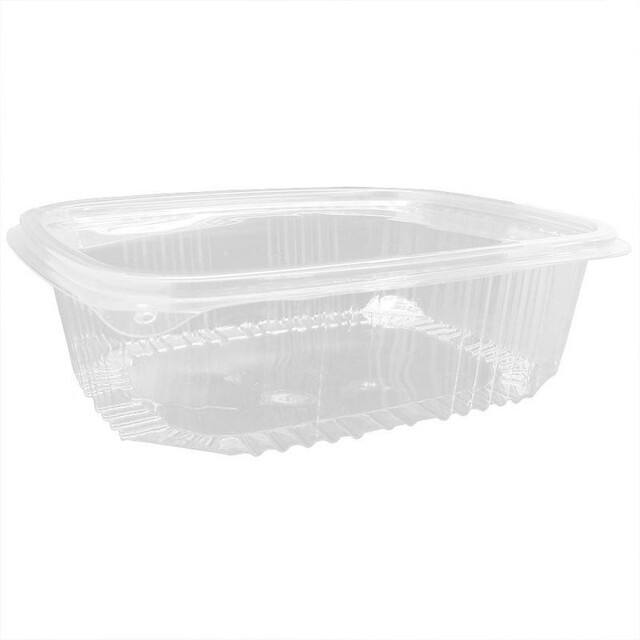 ▷ Tarrina Ovalada Tapa Bisagra 1500ml | EnvasesAlimentarios.es