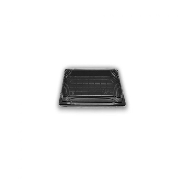 ▷ Envase para Sushi con Tapa OPS Antivaho 142x82x33mm
