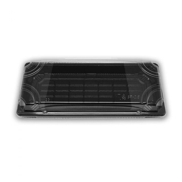 ▷ Envase para Sushi con Tapa OPS Antivaho 222x93x22mm