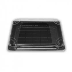 ▷ Envase para Sushi con Tapa OPS Antivaho 217x138x23mm