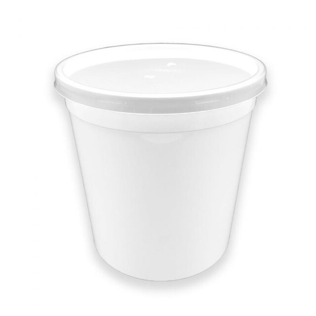 ▷ Envase Sopera Blanca PP Inyectado sin Tapa 1000ml | Envases Alimentarios