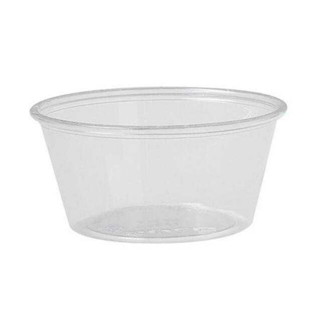 ▷ Envase para Salsas PET Cristalino y Apto para Congelación 97ml