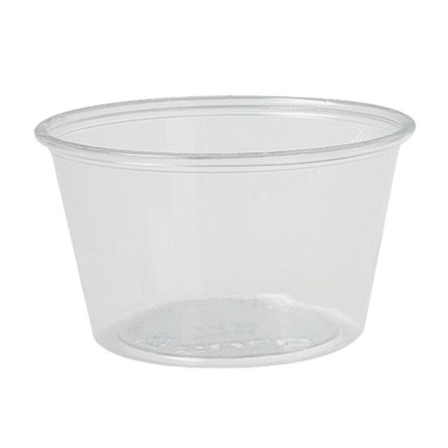 ▷ Envase para Salsas PET Cristalino y Apto para Congelación 118ml