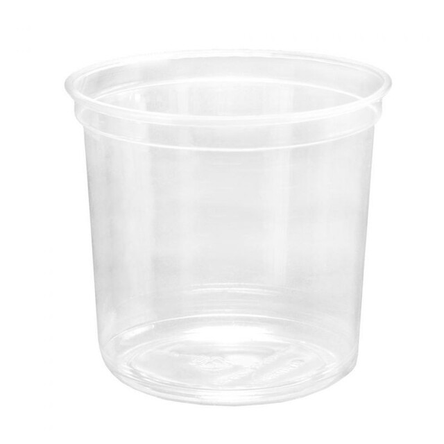 ▷ Envase redondo PET Hermético y Válido para Congelación 946ml