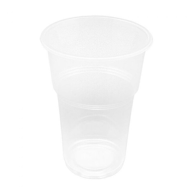 ▷ Vaso PP Transparente Frutas, Bebidas Frías y Calientes 300ml