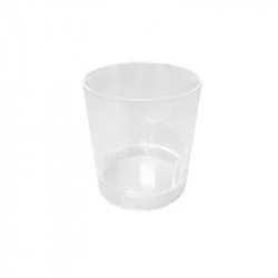 ▷ Vaso Chupito Cristalino Irrompible Inyectado PS Reutilizable 40ml