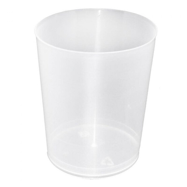 ▷ Vaso de Sidra Translúcido Irrompible PP Inyectado Reutilizable 600ml
