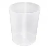 ▷ Vaso de Sidra Translúcido Irrompible PP Inyectado Reutilizable 600ml