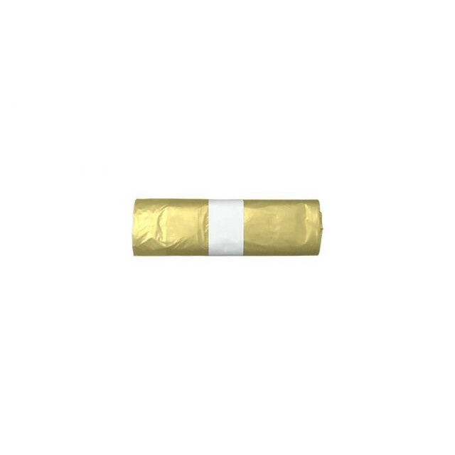 ▷ Bolsas de Basura LDPE Amarillo para Cubos de 30 Litros | EnvasesAlimentarios.es