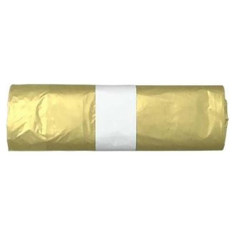 ▷ Bolsas de Basura LDPE Amarillo para Cubos de 30 Litros | EnvasesAlimentarios.es