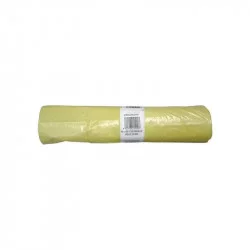 ▷ Bolsas de Basura LDPE Amarilla para Cubos de 100 Litros | EnvasesAlimentarios.es