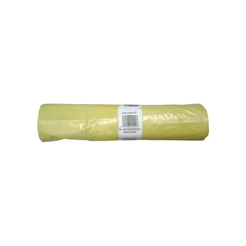 ▷ Bolsas de Basura LDPE Amarilla para Cubos de 100 Litros | EnvasesAlimentarios.es