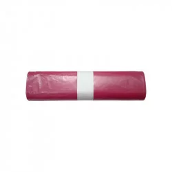 ▷ Bolsas de Basura LDPE Rojo para Cubos de 100 Litros | EnvasesAlimentarios.es