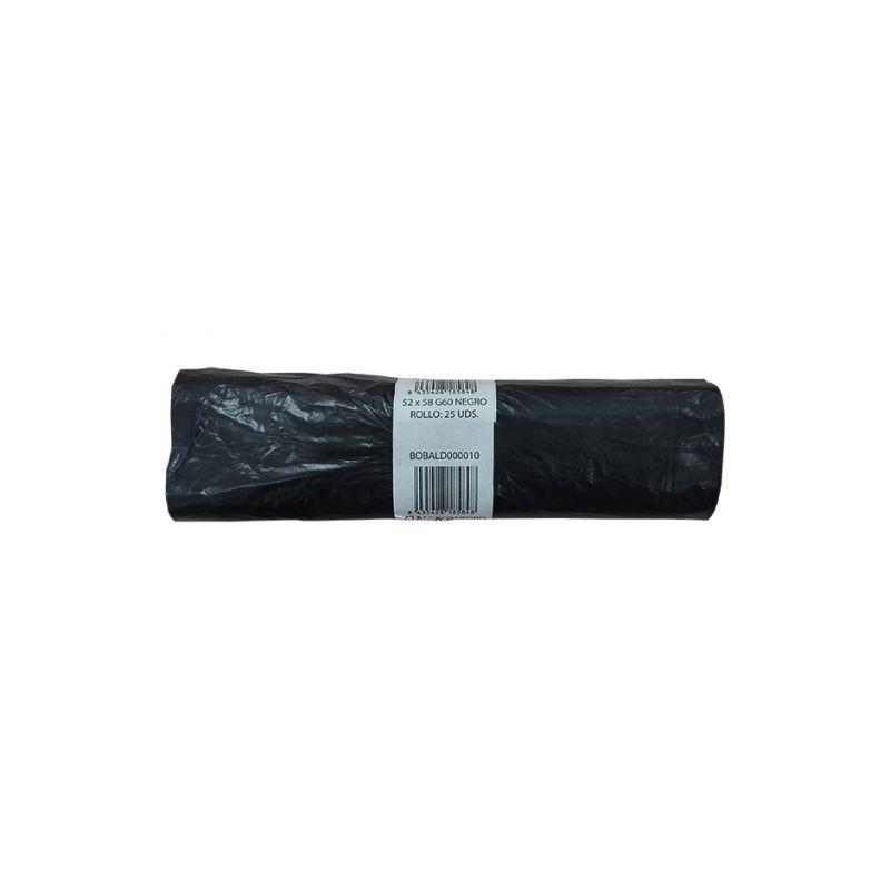 Bolsas Basura LDPE Negro Cubos 120 Litros