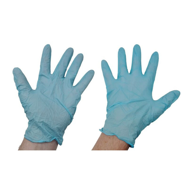 ▷ Guantes de Nitrilo Econo Azul Sin Polvo Talla XL | Comprar en EnvasesAlimentarios.es