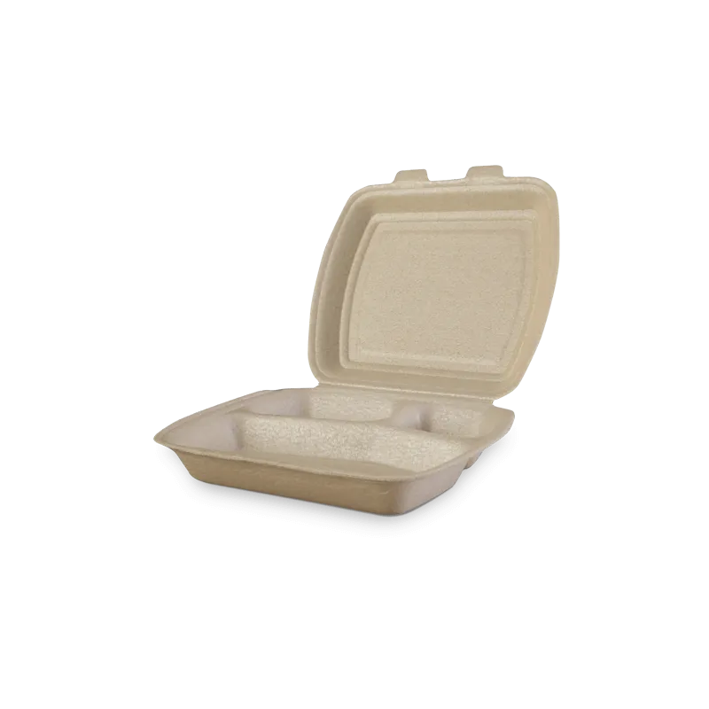 ▷ Envase Portamenú 3 Compartimentos XPP  | Envases Alimentarios