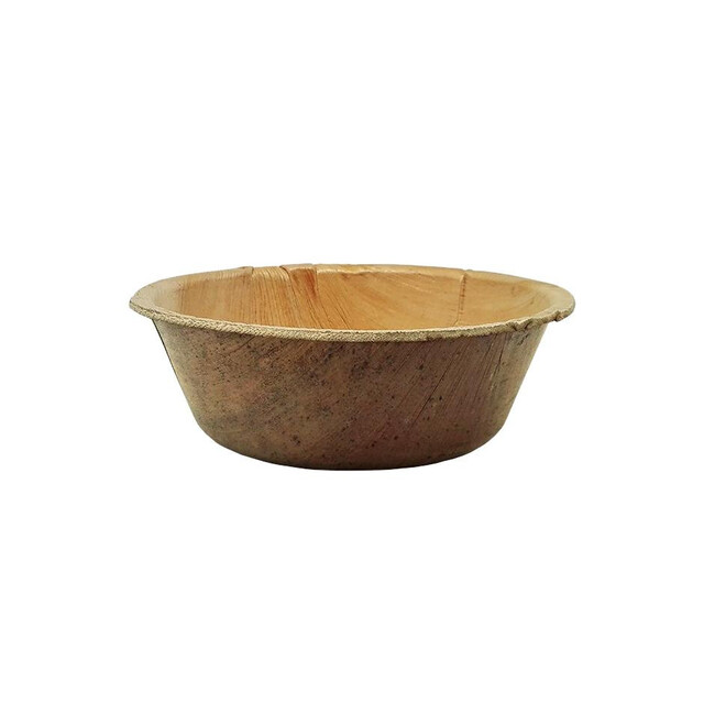 ▷ Bol Hoja de Palma Redondo 140mm | Comprar en Envases Alimentarios