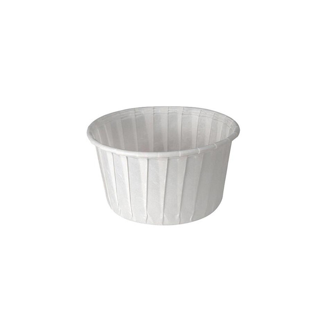 ▷ Tarrina Papel Salsas Take-Away Blanca 60ml | EnvasesAlimentarios.es