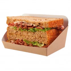 ▷ Envase Sándwich Estilo Sofá 125x65x20/70mm | EnvasesAlimentarios.es