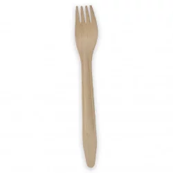 ▷ Tenedor de Madera Premium 165mm | Comprar en EnvasesAlimentarios.es